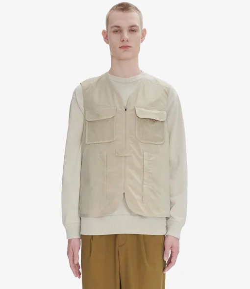 Alban sleeveless jacket