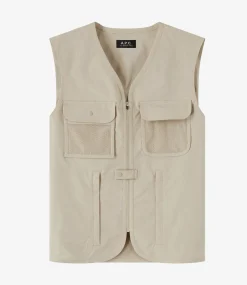 Alban sleeveless jacket