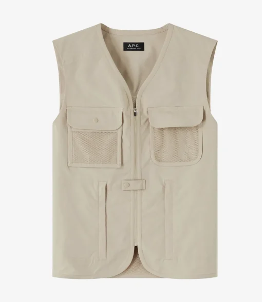 Alban sleeveless jacket