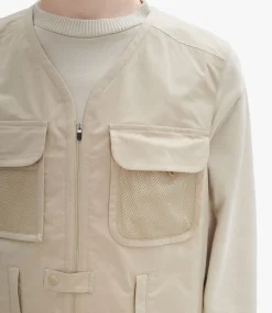 Alban sleeveless jacket