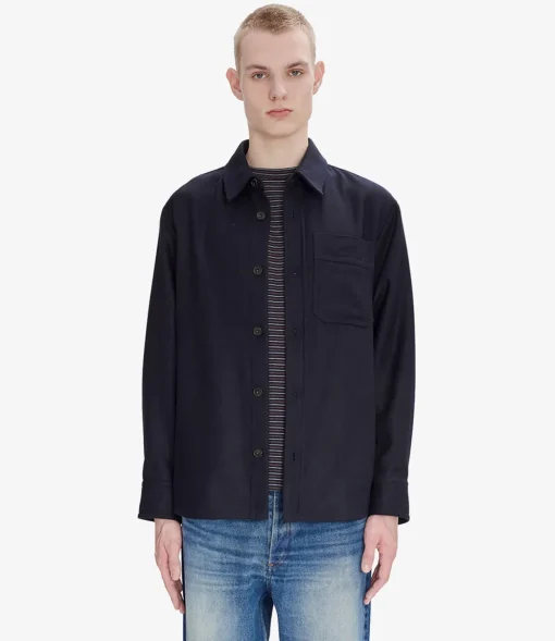 Basile Brodu00e9e Poitrine overshirt