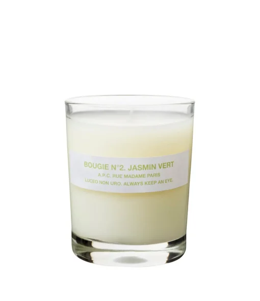 Bougie Nu00b02. Jasmin vert