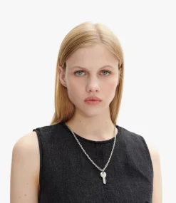 Clef necklace