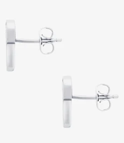 Clef stud earrings