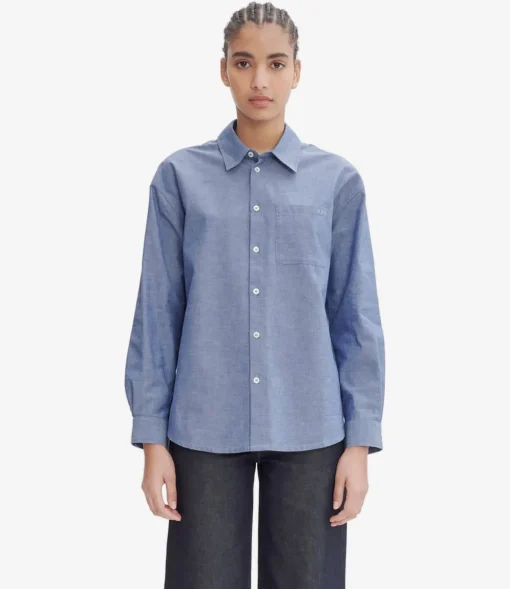 Embroidered Boyfriend shirt