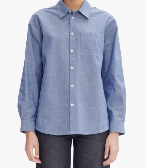 Embroidered Boyfriend shirt