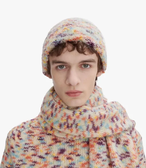 Happy knit cap