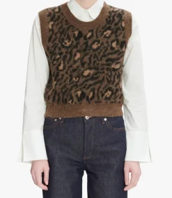 Lu00e9ana sleeveless jumper