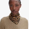 Lu00e9opard scarf