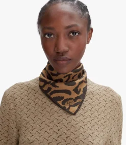 Lu00e9opard scarf