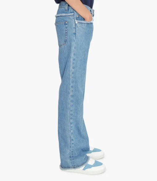 Relaxed Raw Edge F jeans