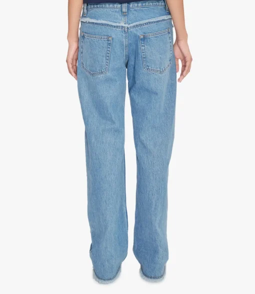 Relaxed Raw Edge F jeans