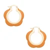 Rose earrings