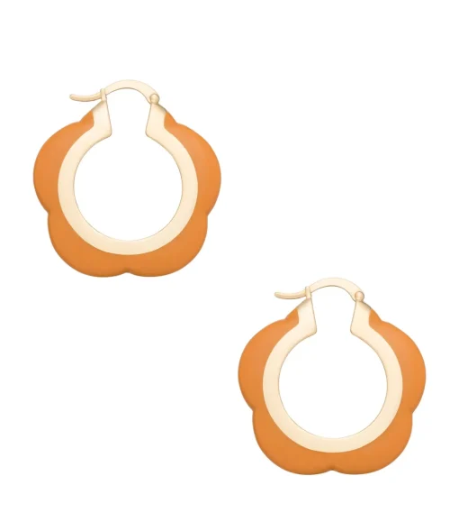 Rose earrings