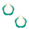Rose earrings