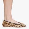 Swan ballet flats