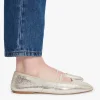 Swan ballet flats