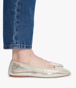 Swan ballet flats