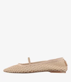 Swan ballet flats
