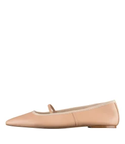 Swan ballet flats