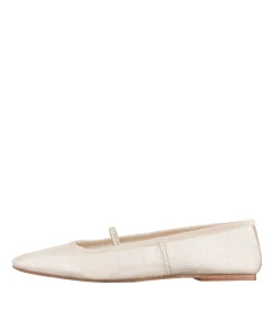 Swan ballet flats