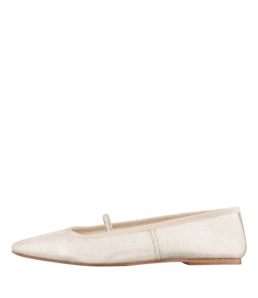 Swan ballet flats