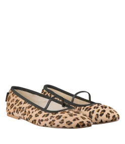 Swan ballet flats