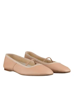 Swan ballet flats
