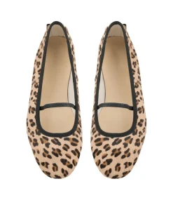 Swan ballet flats
