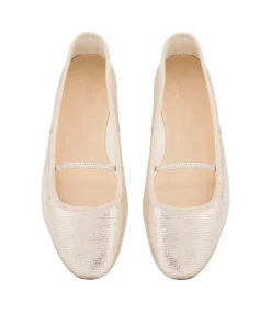 Swan ballet flats