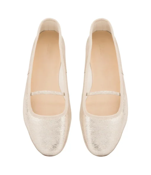 Swan ballet flats